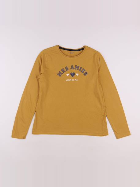 Tee-shirt - 14 ans Jaune 1 - vertbaudet enfant 