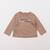 Tee-shirt - 6 mois Marron 1 - vertbaudet enfant 