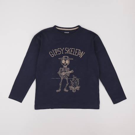 Tee-shirt - 12 ans Bleu 1 - vertbaudet enfant 
