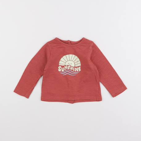 Tee-shirt - 6 mois Rouge 1 - vertbaudet enfant 