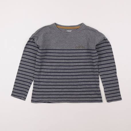 Tee-shirt - 10 ans Gris 1 - vertbaudet enfant 