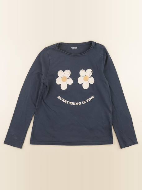 Tee-shirt - 10 ans Bleu 1 - vertbaudet enfant 
