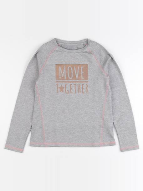 Tee-shirt - 8 ans Gris 1 - vertbaudet enfant 