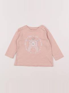 Seconde main-Fille-T-shirt, sous pull-Tee-shirt - 6 mois