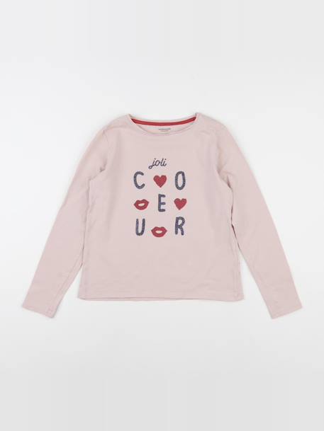 Tee-shirt - 10 ans Rose 1 - vertbaudet enfant 