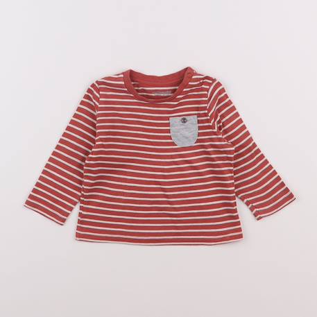 Tee-shirt - 6 mois Rouge 1 - vertbaudet enfant 