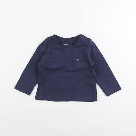 Tee-shirt - 6 mois Bleu 1 - vertbaudet enfant 
