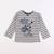 Tee-shirt - 6 ans Blanc, gris 1 - vertbaudet enfant 