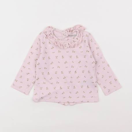 Tee-shirt - 6 mois Rose 1 - vertbaudet enfant 