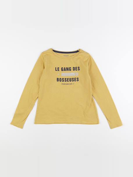 Tee-shirt - 8 ans Jaune 1 - vertbaudet enfant 