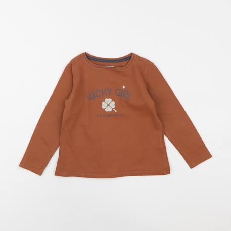 Tee-shirt - 3 ans Marron 1 - vertbaudet enfant 
