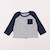 Tee-shirt - 6 mois Gris 1 - vertbaudet enfant 