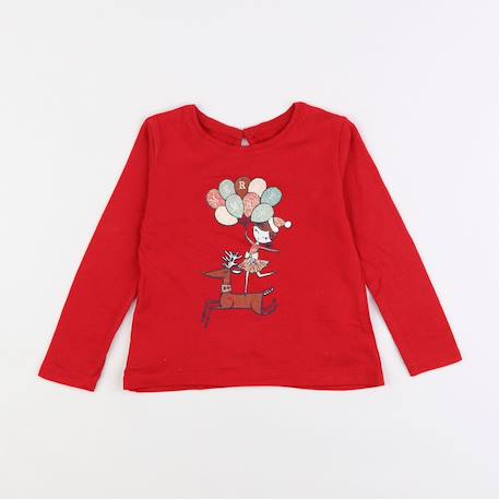 Tee-shirt - 3 ans Rouge 1 - vertbaudet enfant 