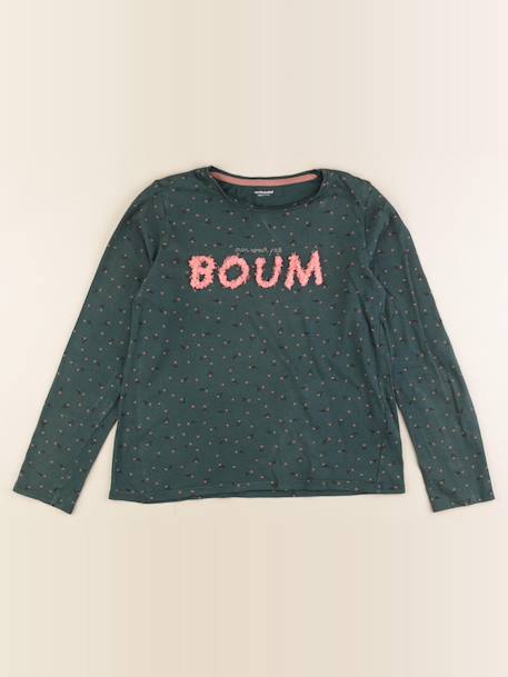 Tee-shirt - 12 ans Vert 1 - vertbaudet enfant 