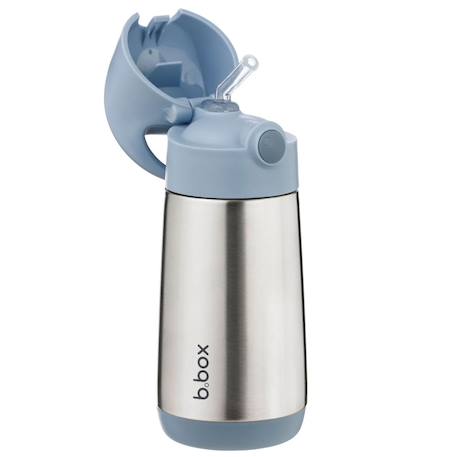 Fille-Gourde isotherme enfant avec paille anti-fuite