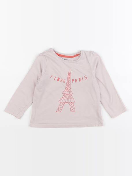 Tee-shirt - 3 ans Rose 1 - vertbaudet enfant 