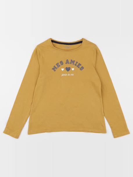 Tee-shirt - 8 ans Jaune 1 - vertbaudet enfant 