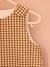 Gigoteuse légère percale de coton tog 1 Vichy caramel 5 - vertbaudet enfant 