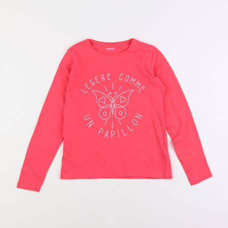 Tee-shirt - 10 ans Rose 1 - vertbaudet enfant 
