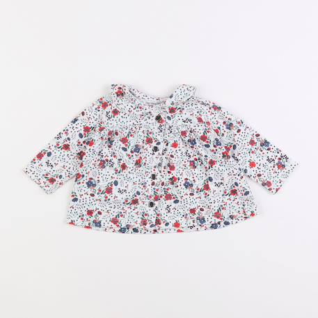 Tee-shirt - 3 mois Multicolore 1 - vertbaudet enfant 