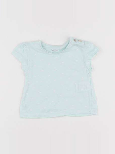 Tee-shirt - 3 mois Vert 1 - vertbaudet enfant 