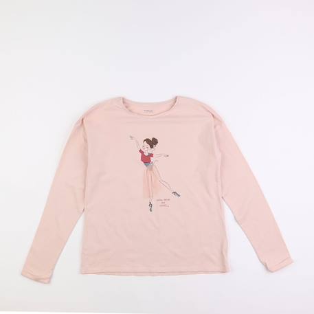 Tee-shirt - 14 ans Rose 1 - vertbaudet enfant 