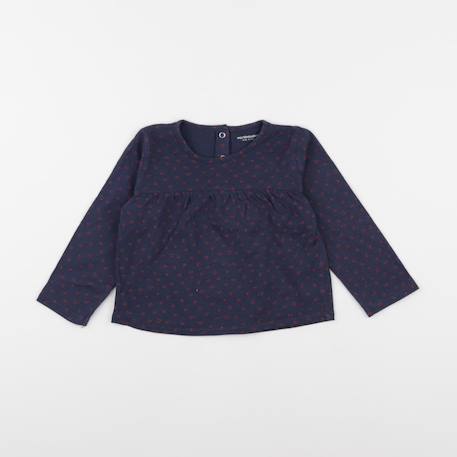 Tee-shirt - 18 mois Bleu, rouge 1 - vertbaudet enfant 
