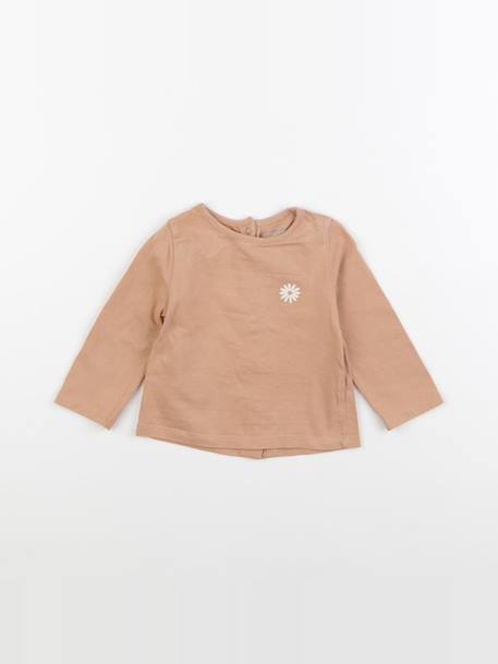 Tee-shirt - 6 mois Jaune 1 - vertbaudet enfant 