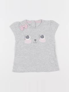 Seconde main-Fille-Tee-shirt - 12 mois
