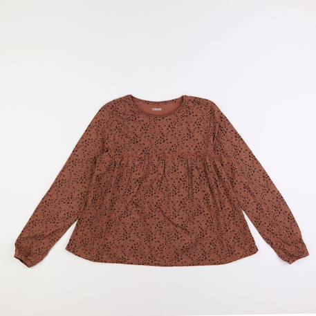 Tee-shirt - 12 ans Marron 1 - vertbaudet enfant 
