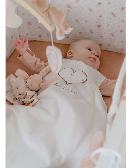 Gigoteuse veloudoux® Blanc+Rose 8 - vertbaudet enfant 
