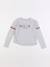 Tee-shirt - 8 ans Gris 1 - vertbaudet enfant 