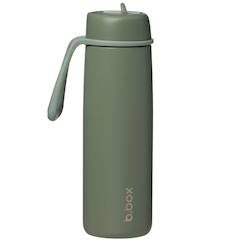 Puériculture-Gourde bouteille isotherme en inox avec paille