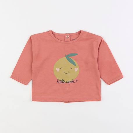 Tee-shirt - 3 mois Rose 1 - vertbaudet enfant 