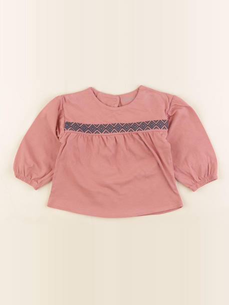 Tee-shirt - 18 mois Rose 1 - vertbaudet enfant 
