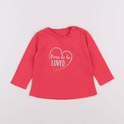 Seconde main-Fille-Tee-shirt - 6 mois