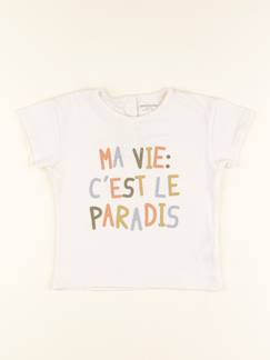 Seconde main-Garçon-Tee-shirt imprimé au dos - 24 mois