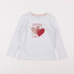 Seconde main-Fille-Tee-shirt - 4 ans