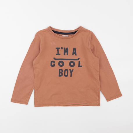 Tee-shirt - 4 ans Orange 1 - vertbaudet enfant 