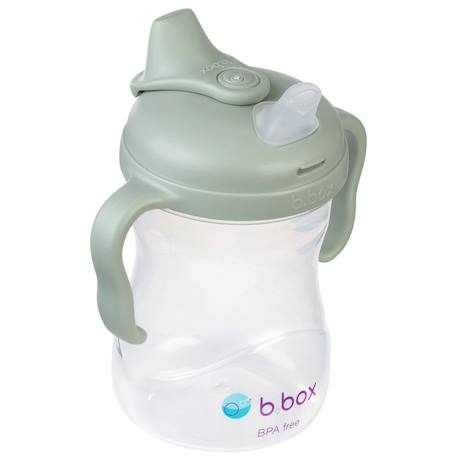 Tasse d'apprentissage bébé avec bec anti-fuite Bleu+Rose+Vert 12 - vertbaudet enfant 