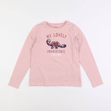 Tee-shirt - 8 ans Rose 1 - vertbaudet enfant 