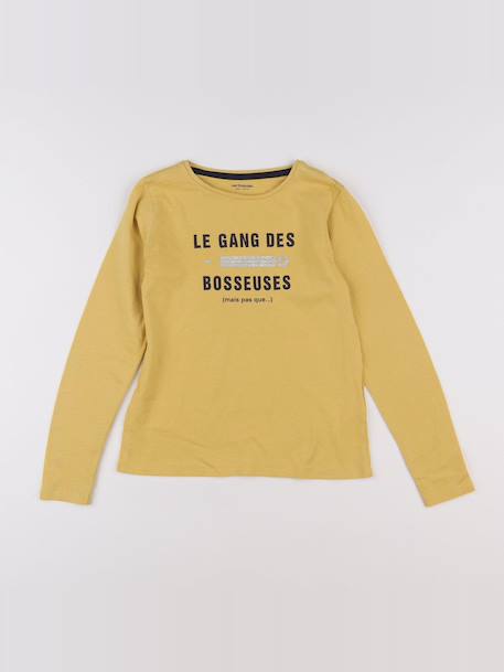 Tee-shirt - 8 ans Jaune 1 - vertbaudet enfant 