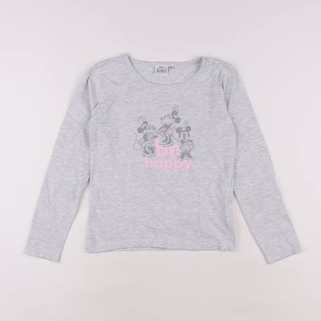Tee-shirt - 10 ans Gris 1 - vertbaudet enfant 