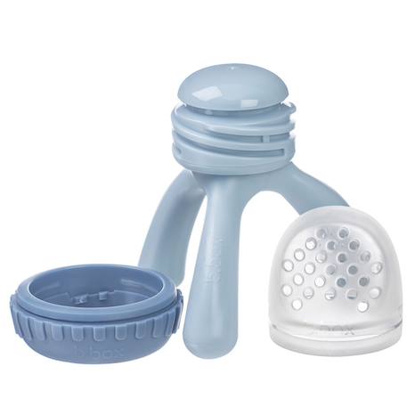 Grignoteuse bébé avec embout silicone Bleu+Rose+Vert+Violet 3 - vertbaudet enfant 