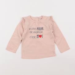 Seconde main-Fille-Tee-shirt - 12 mois