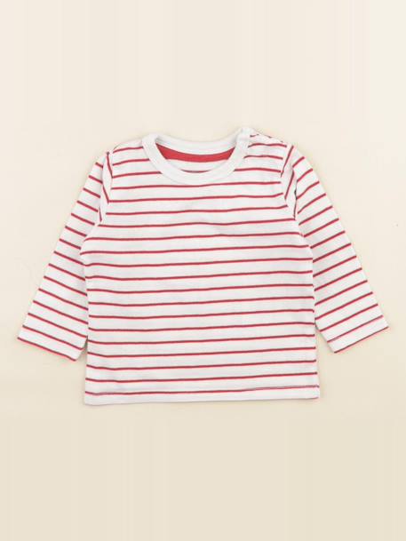 Tee-shirt - 3 mois Blanc 1 - vertbaudet enfant 