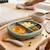 Assiette à ventouse avec compartiments amovibles Beige+Bleu+Rose+Vert de gris 18 - vertbaudet enfant 
