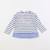 Tee-shirt - 12 mois Blanc, bleu 1 - vertbaudet enfant 