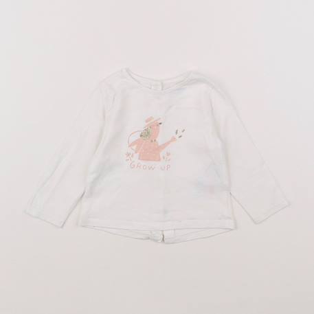 Tee-shirt - 6 mois Beige 1 - vertbaudet enfant 