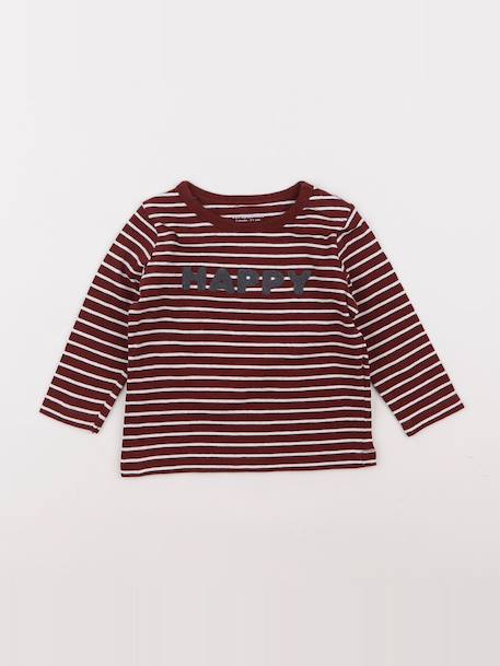 Tee-shirt - 9 mois Rouge 1 - vertbaudet enfant 